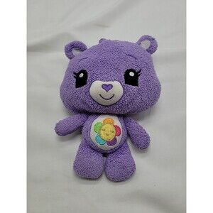 2012 CARE BEARS 8" Purple PLUSH AMERICAN GREETINGS